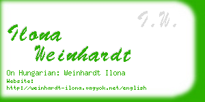 ilona weinhardt business card